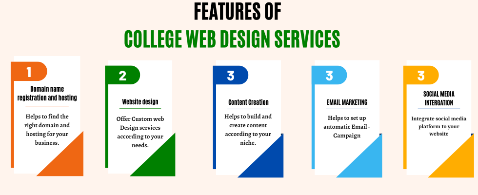 College Web Design Services in Delhi